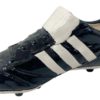 Scultura Scarpa da Calcio Adidas Bianca e Nera Firmata Stefano Puzzo in Ceramica - ANC1675 - immagine 2