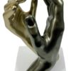 Statua Scultura Mani Intrecciate in Resina - AUR1062 - immagine 3