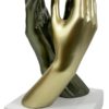 Statua Scultura Mani Intrecciate in Resina - AUR1062 - immagine 4