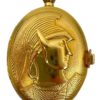 Orologio da Tasca al Quarzo Dorato - AUC6074