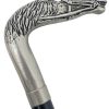 Bastone da Passeggio Ravarini Castoldi RCM 1867 in Legno Manico a Forma Cavallo - AUC6249 - immagine 2