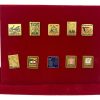 Spille Pins Giro D'Italia 10 PZ + Custodia Espositore - AUC6265