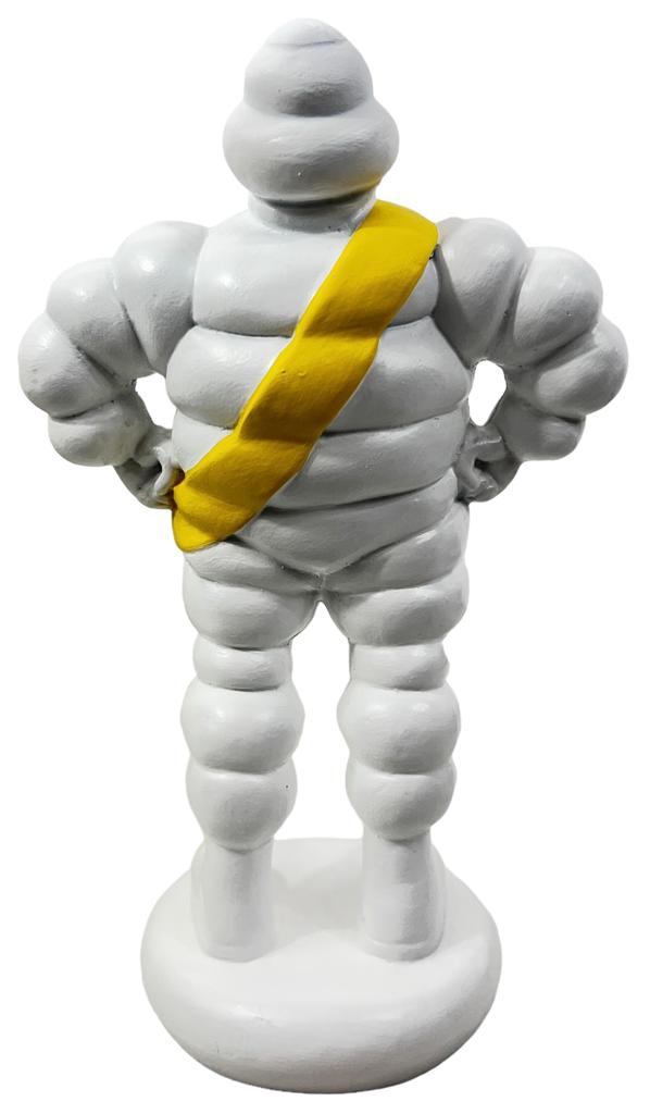 Statua Scultura Omino Michelin Bibendum in Resina 35cm - AUR1063 - immagine 4