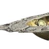 Colino Antico Argento 835 Decorato 36 Grammi - AUC6345 - immagine 2