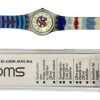 Orologio da Polso Swatch Gents and Ladies Red Cloud LK134 1991 + Custodia - ANC2061