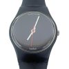 Orologio da Polso Swatch Gents and Ladies Black Pearl LB114 1986 + Custodia - ANC2068 - immagine 2