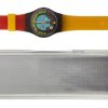 Orologio da Polso Swatch Gents and Ladies Blue Horizon LF100 1987 + Custodia - ANC2078