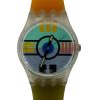 Orologio da Polso Swatch Gents and Ladies Flamingo Deli LK107 1987 + Custodia - ANC2049 - immagine 2