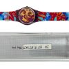 Orologio da Polso Swatch Gents and Ladies Fleur de Lyss LV112 1991 + Custodia - ANC2050