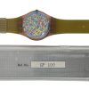 Orologio da Polso Swatch Gents and Ladies Rosehip GP100 1988 + Custodia - ANC2091