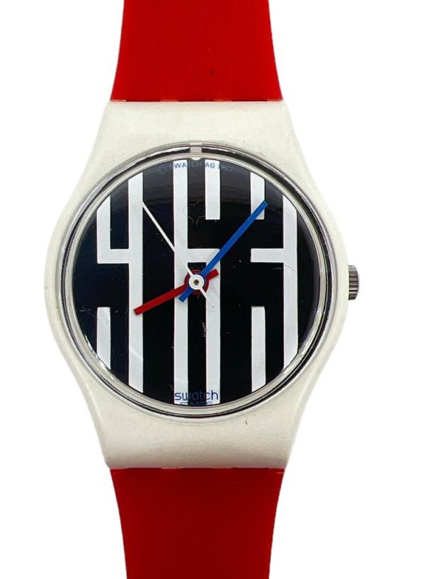 Orologio da Polso Swatch Gents and Ladies Speedlimit LW117 1987 + Custodia - ANC2066 - immagine 2