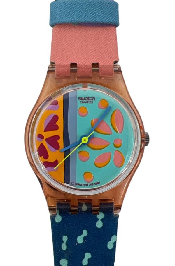 Orologio da Polso Swatch Gents and Ladies Essaouir LP111 1991 + Custodia - ANC2086 - immagine 2