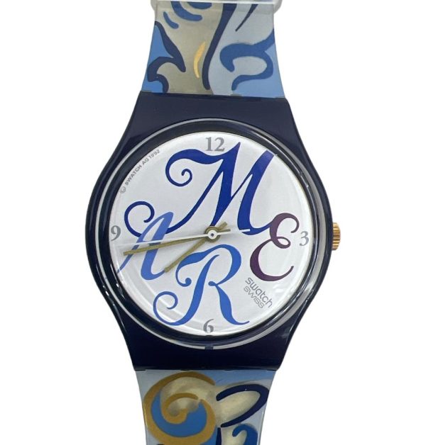 Orologio da Polso Swatch Gents and Ladies Algarve GN128 1992 + Custodia - ANC2097 - immagine 2