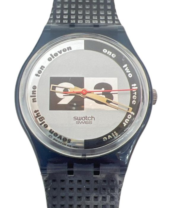 Orologio da Polso Swatch Gents and Ladies Nuni GM108 1991 + Custodia - ANC2163 - immagine 2