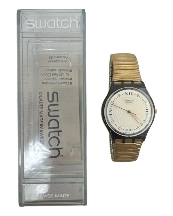 Orologio da Polso Swatch Gents and Ladies Big Rock GM126/7 1993 + Custodia - ANC2182