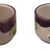 Set Caffè Tazzine 2 Pz + Vassoio in Ceramica Vietri Dipinte a Mano  - AUC6627 - immagine 3