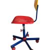 Sedia Girevole Ikea Memphis Milano Vintage Design Hegberg 1990 - AUR1081 - immagine 3