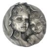 Scultura in Metallo Raffigurante Donna con Bambino Firmata Lovy FB - AUC6681
