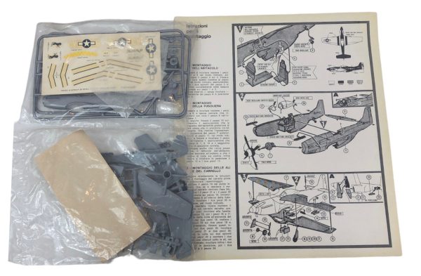 Modellino Aereo North American P-51 Mustang Edizione Fabbri Anni 70/80 - AUC6718 - immagine 2