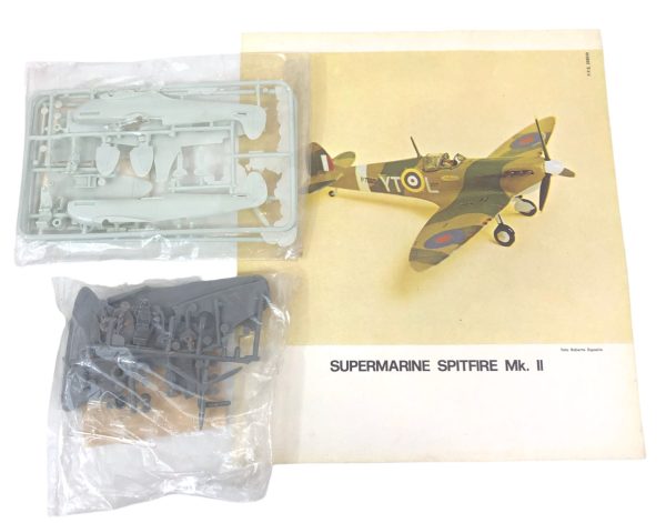 Modellino Aereo Supermarine Spitfire Mk. II Edizione Fabbri Anni 70/80 - AUC6728