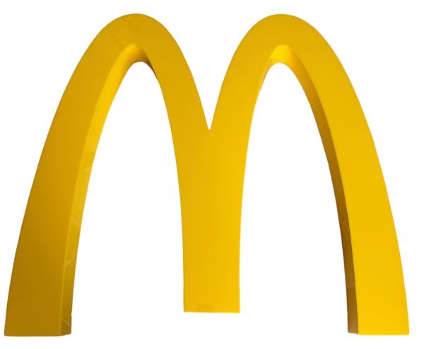 Insegna Luminosa McDonald's 95cm - AUR1072 - immagine 2