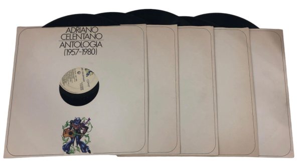 Cofanetto 5 LP Adriano Celentano Antologia (1957-1980) - AUC6739 - immagine 3