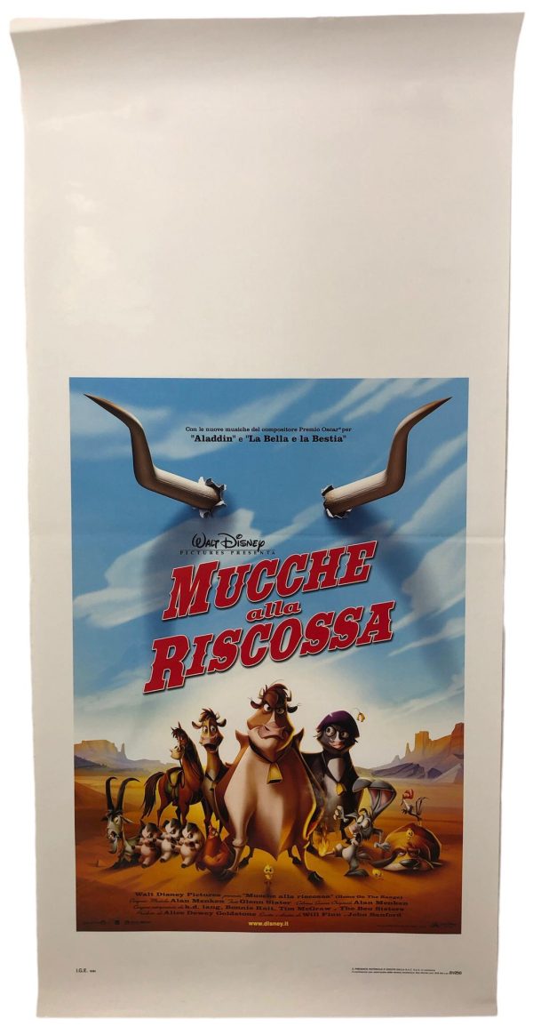 Poster Locandina Cinema Film Mucche Alla Riscossa 70X33 cm - AUC6796 - immagine 2