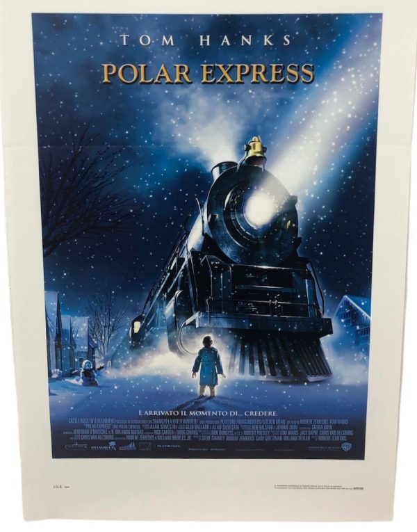 Poster Locandina Cinema Film Polar Express 70X33 cm - AUC6791