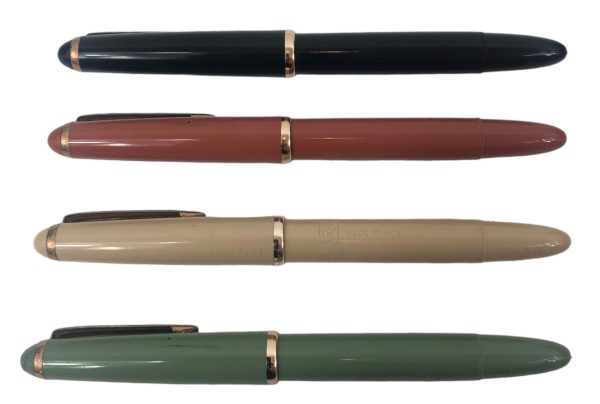 Penne Stilografiche Vintage 9 PZ Colorate - AUC6867 - immagine 2