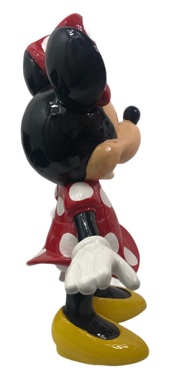 Statua Scultura Minnie in Resina 50cm - AUR1126 - immagine 3