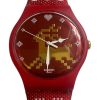 Orologio da Polso Swatch RED KNIT SUOZ172S - ANC2582 - immagine 3