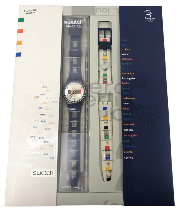 Orologio da Polso Swatch Olympic Specials 104 Years GN183 1999 - ANC2460