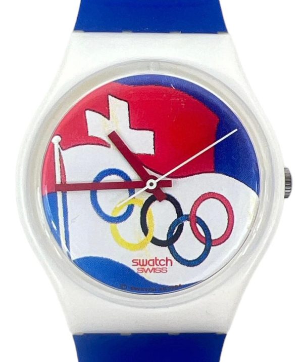 Orologio da Polso Swatch Olympic Specials St. Moritz 1928 GZ134 1994 - ANC2514 - immagine 3