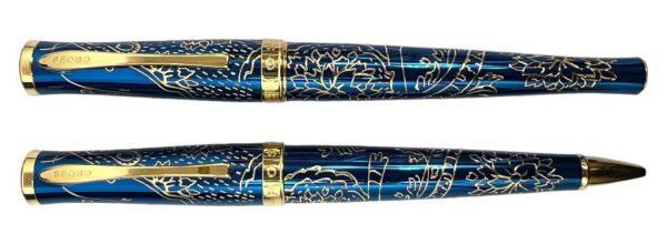 Parure Penna Stilografica + Penna Biro Cross Chienese Zodiac Pens + Custodia - ANC2711 - immagine 2