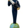 Statua Scultura Bosch Candela in Resina 65cm - AUR1139