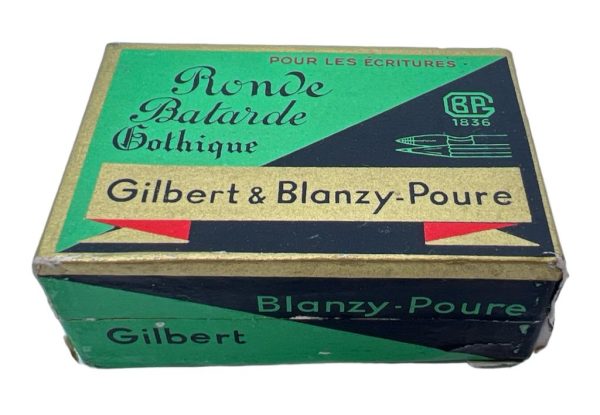 Scatola di Pennini Gilbert & Blanzy Poure N.231 - AUC7080