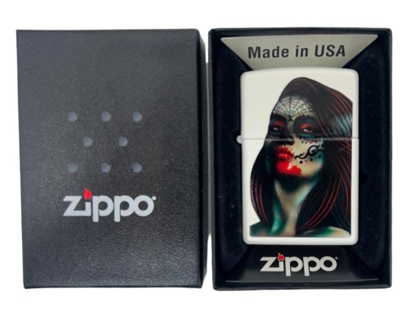 Accendino Zippo Made in USA + Scatola - AUC7136