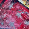 Quadro Dipinto a Mano su Juta Raffigurante Iron Man + Certificato di Autenticità - ANC2811 - immagine 3