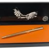 Penna Biro Omas R Dorata + Custodia - AUC7282