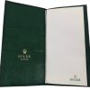 Portadocumenti Rolex Verde in Pelle - AUC7283 - immagine 2