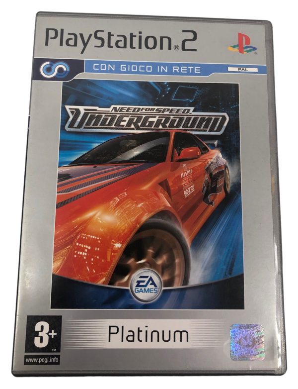 Gioco Playstion 2 Need For Speed Underground - AUC7246