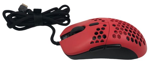 Mouse da Gaming Gwolves Hati HTM Rosso + Scatola - AUC7268 - immagine 4