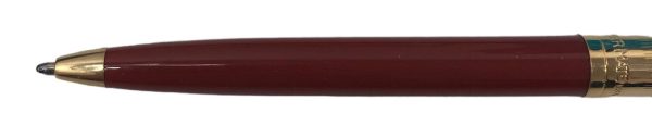 Penna Biro Papermate Bordeaux con Rifiniture Oro + Custodia - AUC7285 - immagine 3