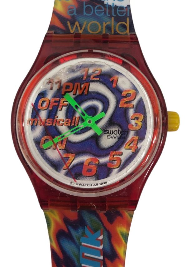 Orologio da Polso Swatch Special 11:00 PM SLZ103 1995 Edizione Limitata - ANC2947 - immagine 3