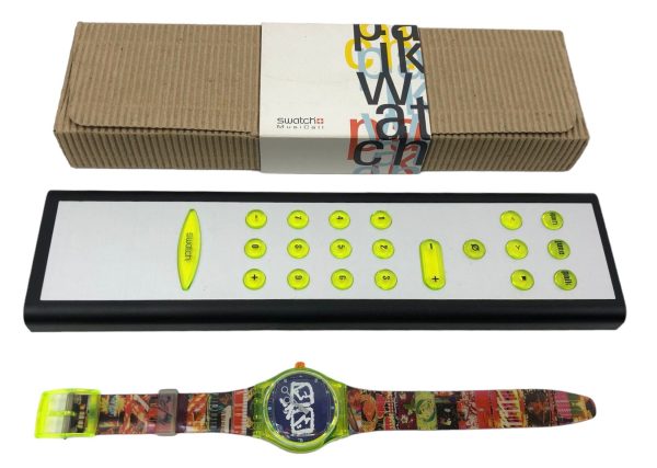 Orologio da Polso Swatch Special ZAPPING SLZ104 1995 Ed. Limitata 27257/30000 - ANC3020