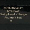 Scatola Portapenne MontblancBoheme Goldplated Rouge Fountain Pen M - AUC7412 - immagine 4