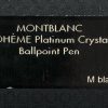 Scatola Portapenne Montblanc Boheme Platinum Crystal Ballpoint Pen - AUC7411 - immagine 4