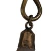 Chatelaine Dorato Anni 40 con Matita Block Notes Pietra dura - AUC7471 - immagine 2