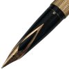Penna Stilografica Sheaffer 827 Medium Placcata Oro + Custodia - AUC7361 - immagine 4