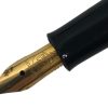 Penna Stilografica Pelikan M150 Verde e Nera Rifiniture Oro Pennino M - AUC7380 - immagine 2